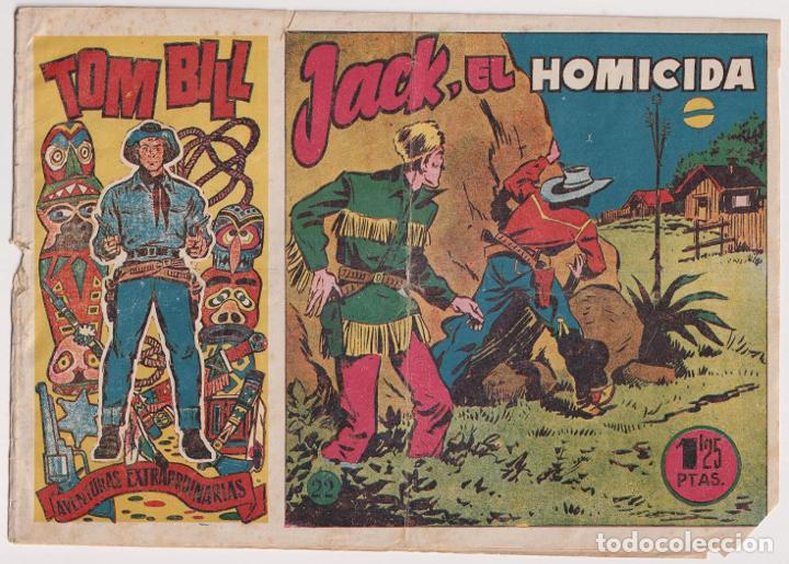 Tebeos: Tom Bill n&ordm; 22. Hispano Americana 1954. DIF&Iacute;CIL - Foto 1