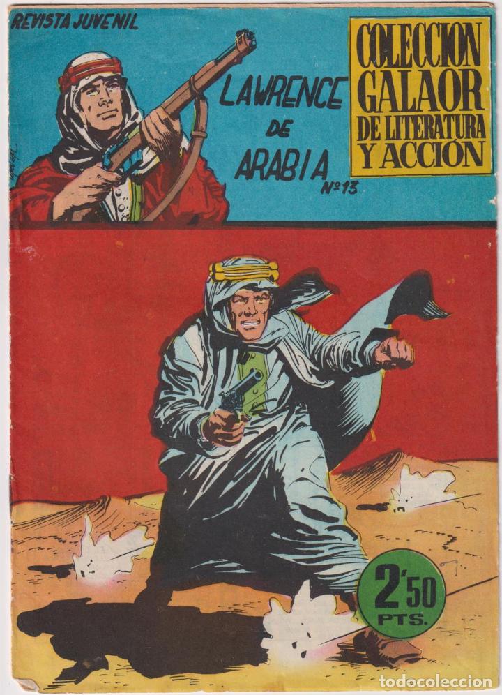 Tebeos: Lawrence de Arabia n&ordm; 13. Galaor 1965. SIN ABRIR - Foto 1