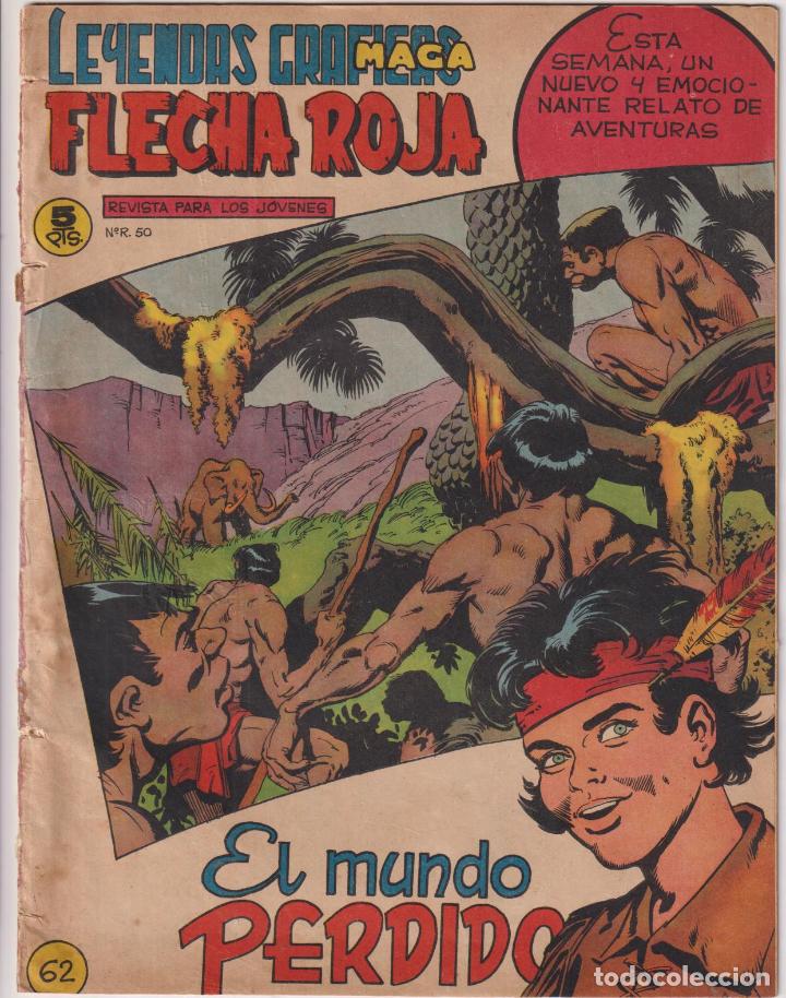 Tebeos: Flecha Roja Revista n&ordm; 62. Maga - Foto 1