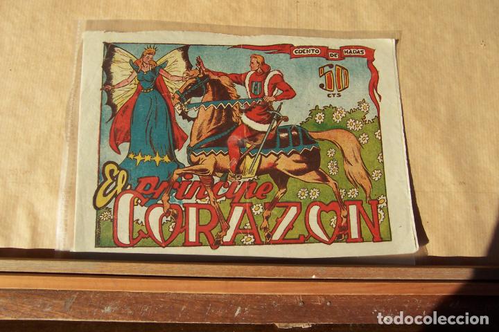 Tebeos: CUENTO DE HADAS N&ordm; EL PRINCIPE CORAZON DE 50 CTS - Foto 1