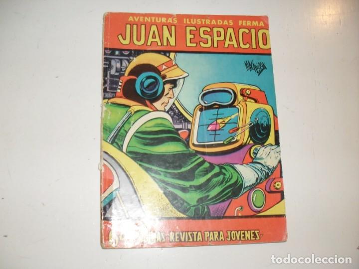 Tebeos: juan espacio:y los piratas del espacio.ediciones ferma,a&ntilde;o 1958.raro tebeo. - Foto 1