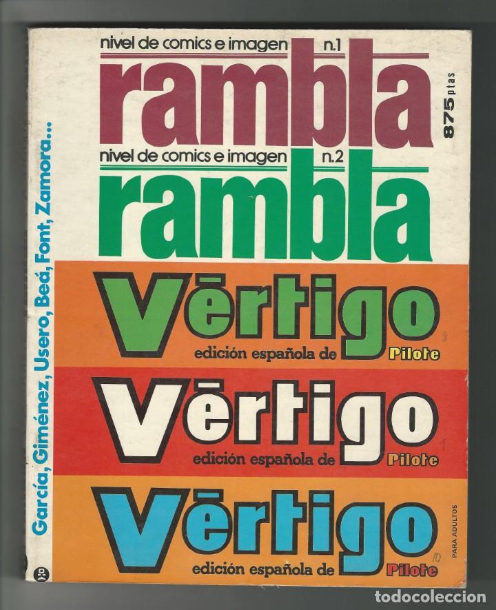 Tebeos: Garc&iacute;a y Bea editores. Rambla retapado. - Foto 1