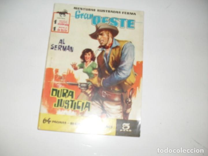 Tebeos: gran oeste 59.(de 441).ediciones ferma,a&ntilde;o 1958.