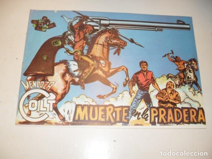 Tebeos: mendoza colt 111.(de 120)ediciones rollan.a&ntilde;o 1956.facsimil,estado impecable. - Foto 1