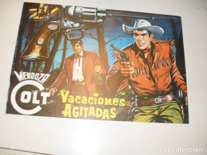Tebeos: mendoza colt 95.(de 120)ediciones rollan.a&ntilde;o 1956.facsimil,estado impecable. - Foto 1