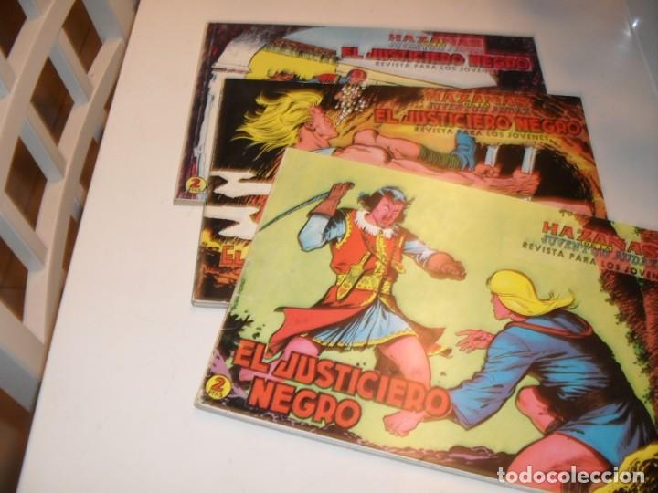 Tebeos: coleccion completa el justiciero negro,24 tebeos en 3 tomos.jla ediciones,a&ntilde;o 1989.