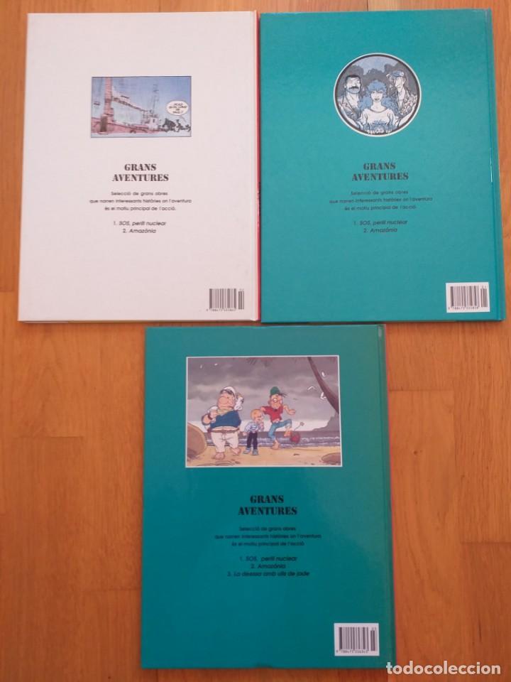 Tebeos: GRANS AVENTURES LOTE 3 COMICS CATALA - Foto 2