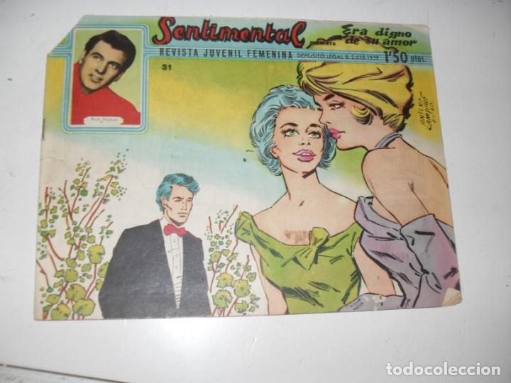 Tebeos: sentimental 31.(de 288).ediciones ricart,a&ntilde;o 1959,.originales. - Foto 1