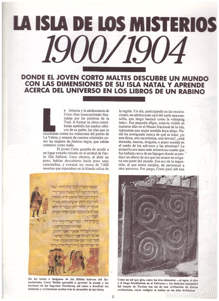 Tebeos: Corto Maltes: La isla de los misterios 1900-1904 (Manu) - Foto 1