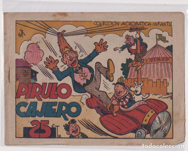Tebeos: Acrob&aacute;tica Infantil Pirulo Cajero. Marco 1942 - Foto 1