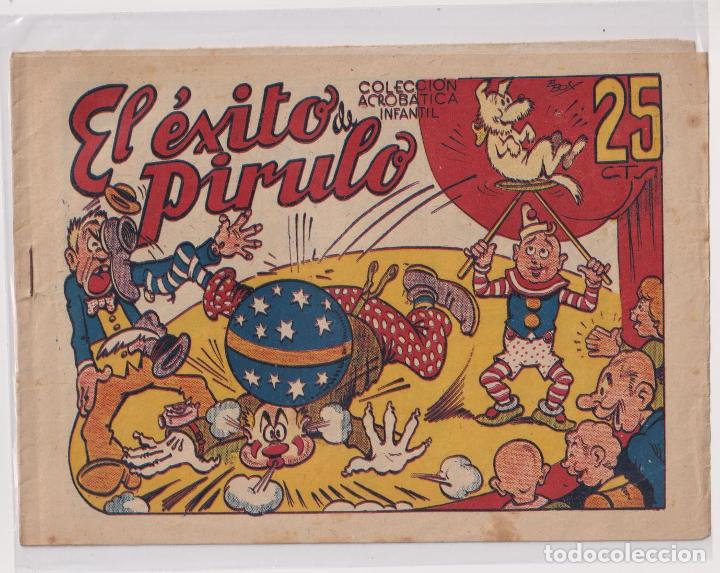 Tebeos: Acrob&aacute;tica Infantil. El &eacute;xito de Pirulo. Marco 1942 - Foto 1