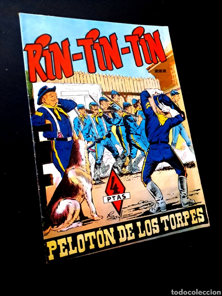 Tebeos: EXCELENTE ESTADO RIN TIN TIN 222 PELOTON DE TORPES - Foto 1