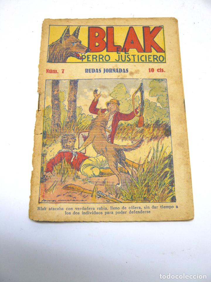 Tebeos: Blak, el perro justiciero 7. Colecci&oacute;n A.T. - Foto 1