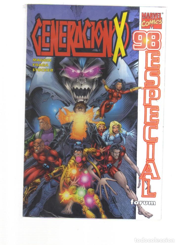 Tebeos: GENERACION X 98 ESPECIAL 2 NUMEROS COMPLETA - Foto 1