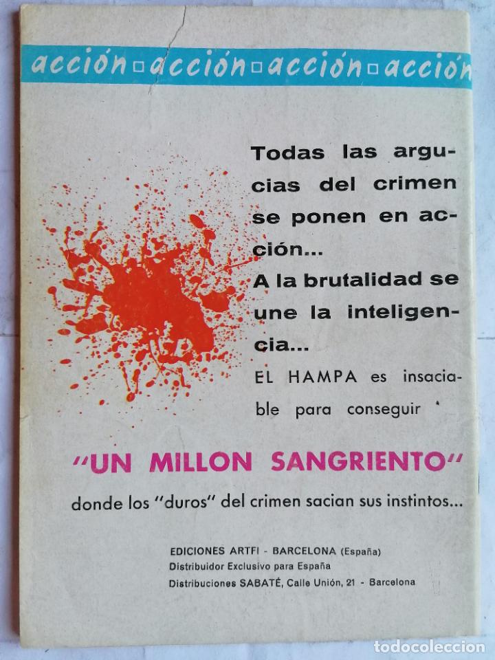 Tebeos: TEBEO LOS INTOCABLES, LLEGA CAPONE, N&ordm; 10, EDICIONES ARTFI 1967 - Foto 2