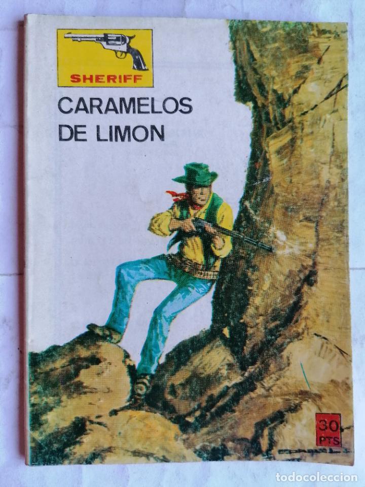 Tebeos: SHERIFF, CARAMELOS DE LIMON, COLECCION OESTE, EDITORIAL VILMAR, 1983 - Foto 1