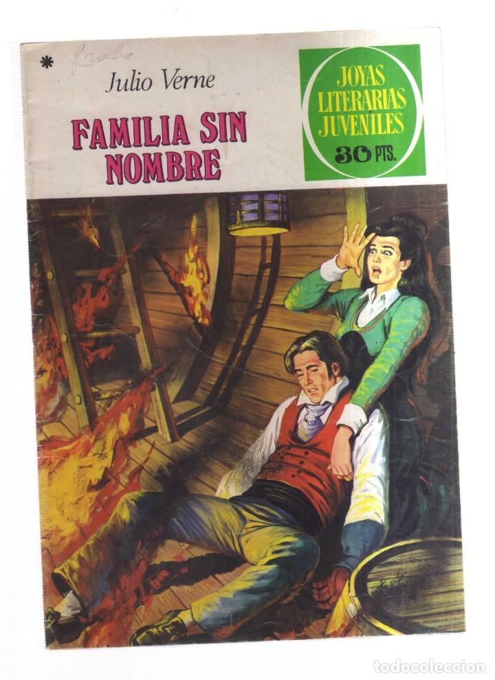 Tebeos: JOYAS LITERARIA JUVENILES FAMILIA SIN NOMBRE N,187