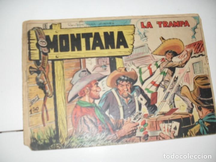 Tebeos: montana 8.ediciones rollan,a&ntilde;o 1961.original,tebeo dificiL. - Foto 1