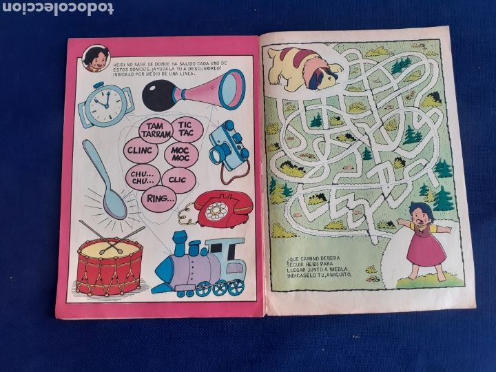 Tebeos: LAS BELLAS HISTORIA DE HEIDI N&ordm; 1 EL CUMPLEA&Ntilde;OS DE PEDRO. - Foto 2
