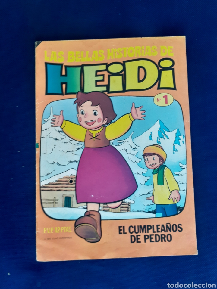 Tebeos: LAS BELLAS HISTORIA DE HEIDI N&ordm; 1 EL CUMPLEA&Ntilde;OS DE PEDRO. - Foto 1
