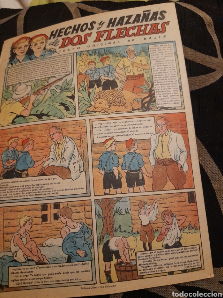 Tebeos: Comic de Flechas y Pelayos de 25 de octubre de 1942 - Foto 3