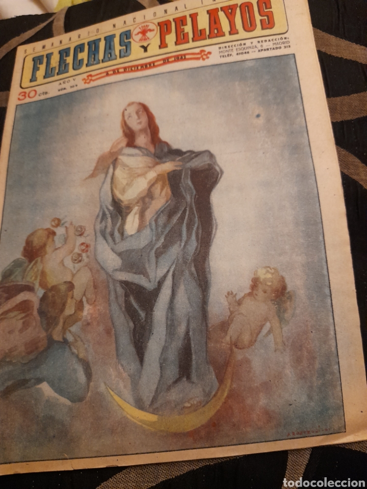 Tebeos: Comic de Flechas y Pelayos de 6 de diciembre de 1942 - Foto 1