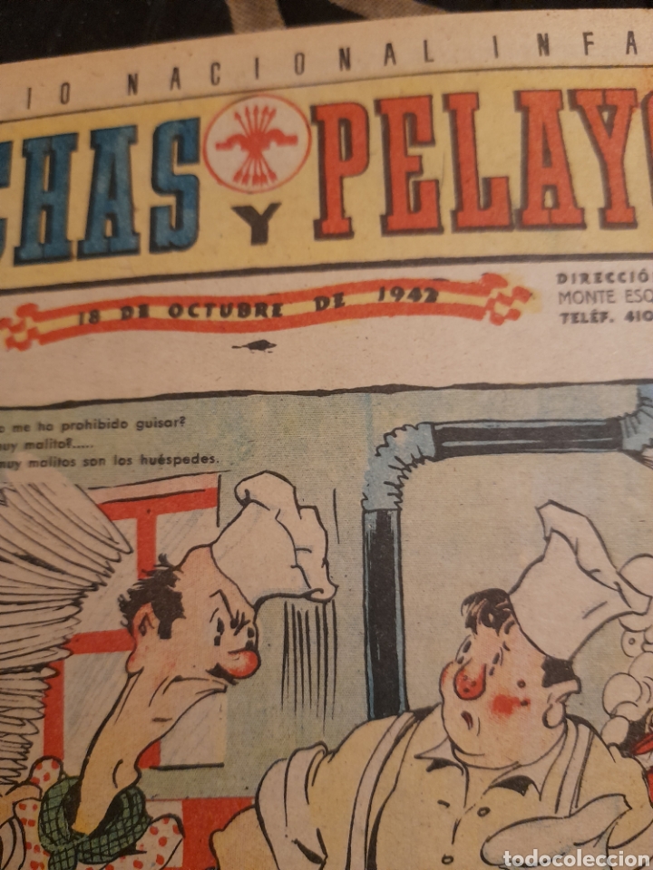 Tebeos: Comic de Flechas y Pelayos de 18 de octubre de 1942 - Foto 2