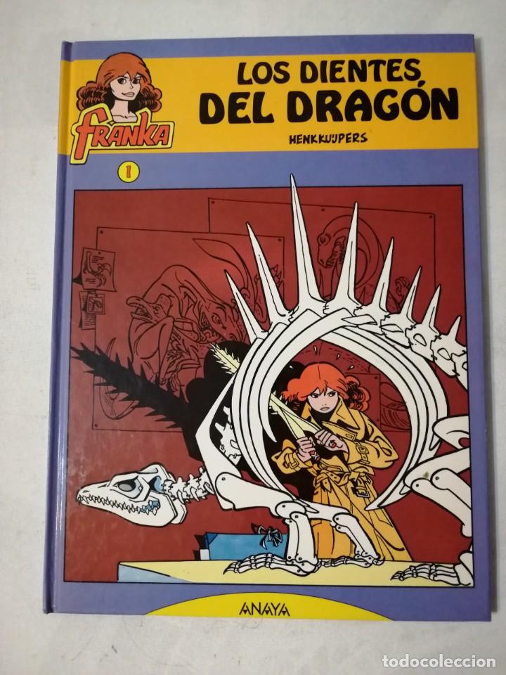 Tebeos: COMIC FRANKA LOS DIENTES DEL DRAG&Oacute;N.ANAYA . - Foto 1