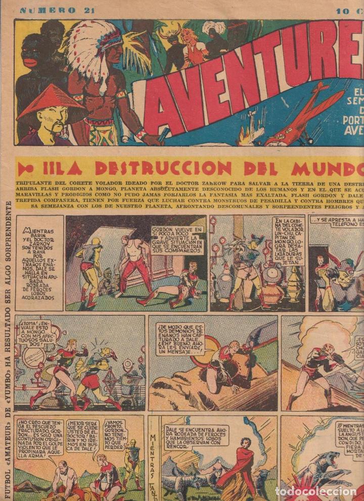 Tebeos: El Aventurero n&ordm; 21. Hispano Americana 1935 - Foto 1