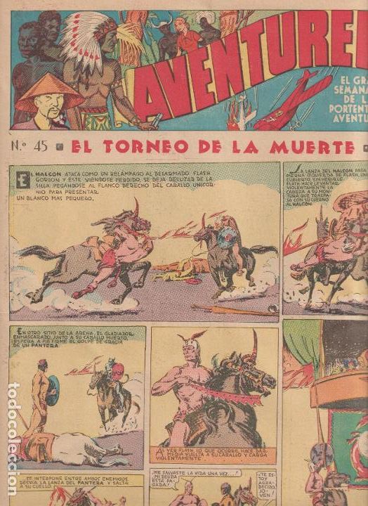 Tebeos: El Aventurero n&ordm; 45. Hispano Americana 1935 - Foto 1