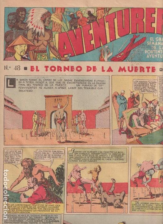 Tebeos: El Aventurero n&ordm; 48. Hispano Americana 1935 - Foto 1