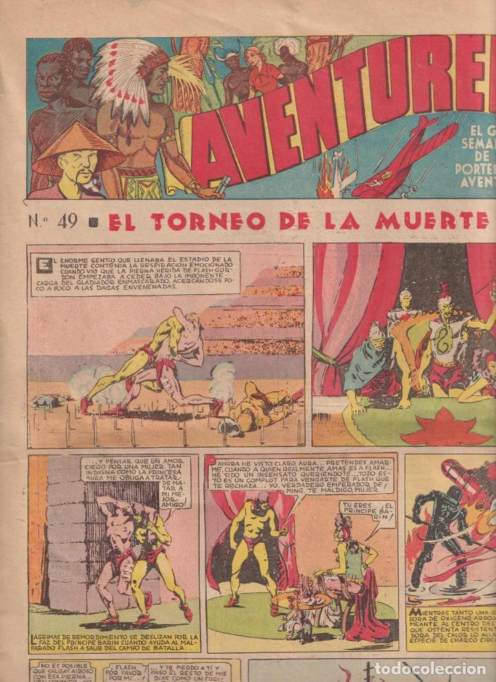 Tebeos: El Aventurero n&ordm; 49. Hispano Americana 1935 - Foto 1
