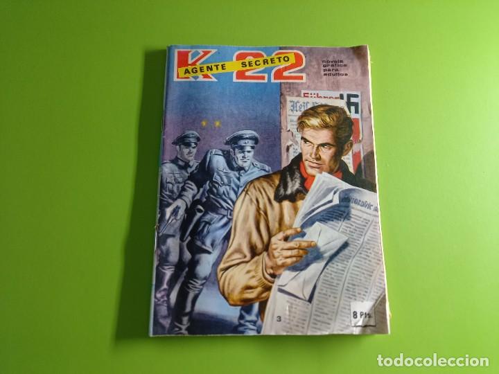 Tebeos: K 22 AGENTE SECRETO N&ordm; 3 EDITORIAL PELLICER - Foto 1