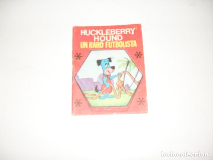 Tebeos: hanna-barbera: hucklebarry hound un raro futbolista.editorial fher,a&ntilde;o 1970.