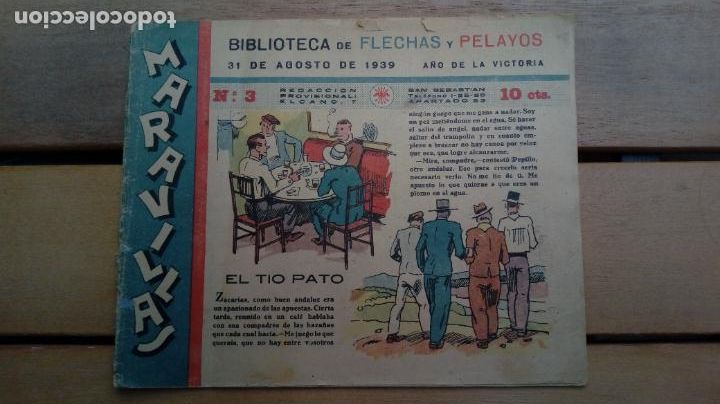 Tebeos: MARAVILAS N&ordm; 3 - AGOSTO 1939 - Foto 1