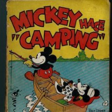 Tebeos: MICKEY HACE CAMPING - EDITORIAL MOLINO 1934 - RARO