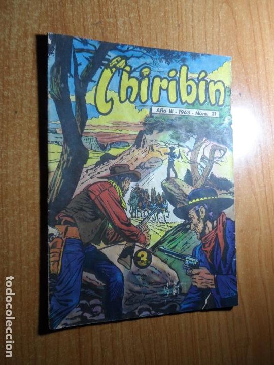 Tebeos: CHIRIB&Iacute;N N&ordm; 31 EDICIONES DOMINGO SAVIO 1964 - Foto 1