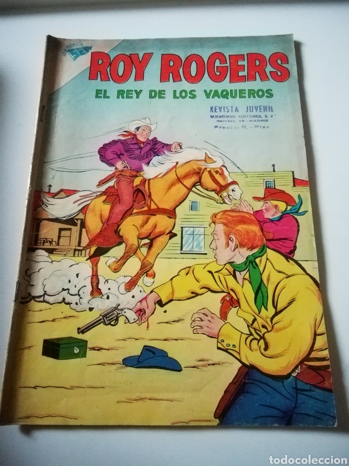Tebeos: C&Oacute;MIC ROY ROGERS. 1960.EDITORIAL NOVARRO. M&Eacute;XICO. - Foto 1