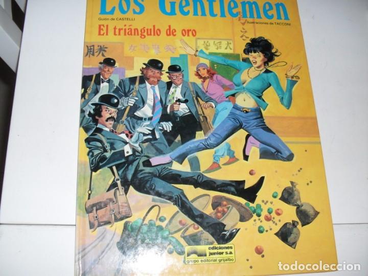 Tebeos: los gentlemen 4 el triangulo de oro.ediciones junior,a&ntilde;o 1980. - Foto 1