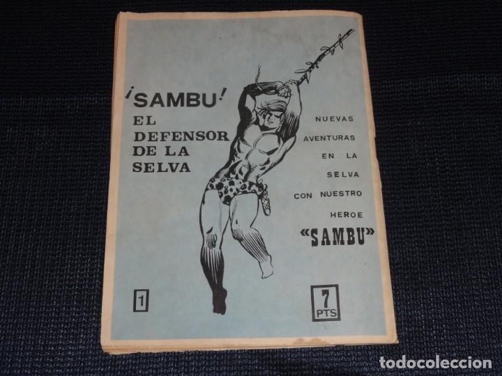 Tebeos: SAMB&Uacute;. N&ordm; 1. EDITORIAL VILMAR. A&Ntilde;OS 1971-1972. C-85 - Foto 2