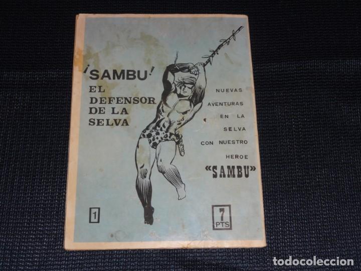 Tebeos: SAMB&Uacute;. N&ordm; 1. EDITORIAL VILMAR. A&Ntilde;OS 1971-1972. C-85 - Foto 2