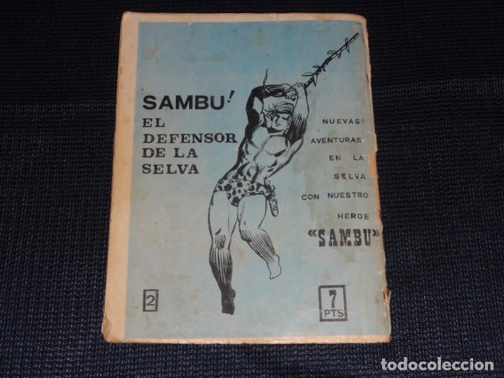 Tebeos: SAMB&Uacute;. N&ordm; 2. EDITORIAL VILMAR. A&Ntilde;OS 1971-1972. C-85 - Foto 2