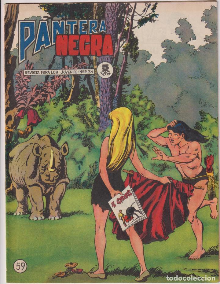 Tebeos: Pantera Negra Revista n&ordm; 59. Maga 1964 - Foto 1