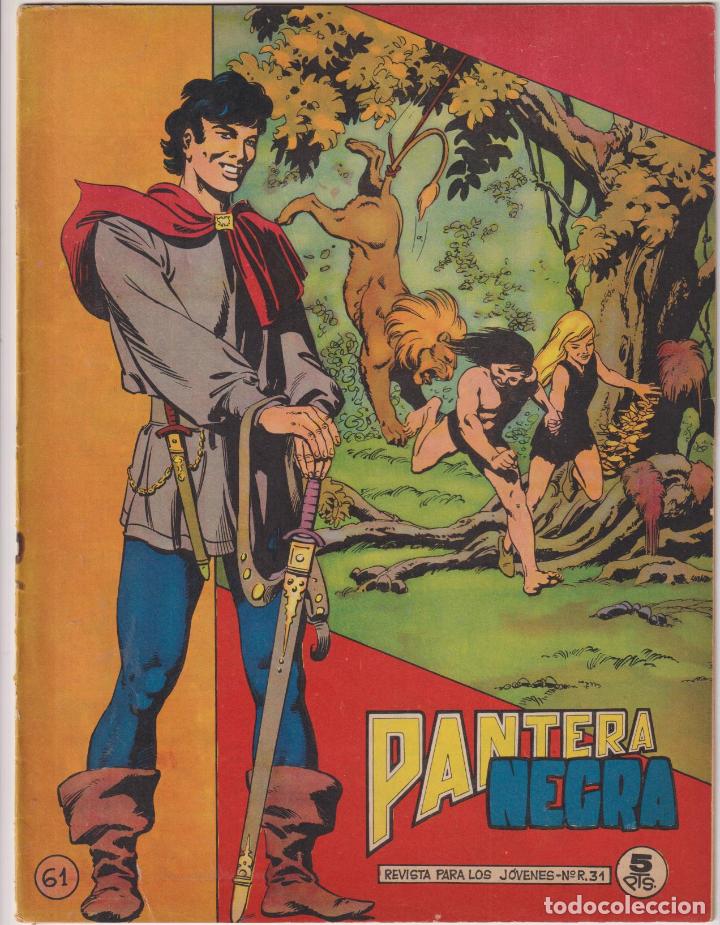 Tebeos: Pantera Negra Revista n&ordm; 61. Maga 1964 - Foto 1