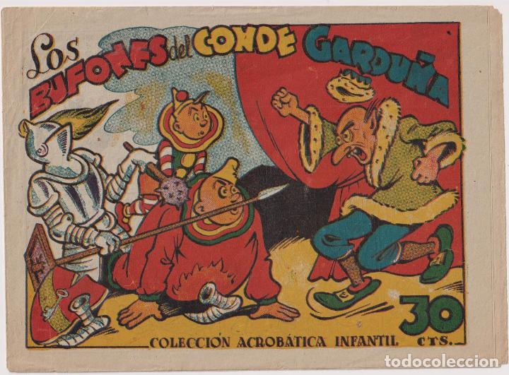 Tebeos: Pingo, Tongo y Pilongo. Los Bufones del Conde Gradu&ntilde;a. marco 1949 - Foto 1