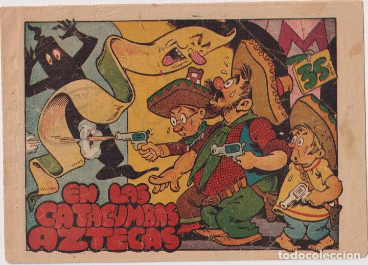 Tebeos: Pingo, Tongo y Pilongo. En las Catacumbas Aztecas. Marco 1949 - Foto 1