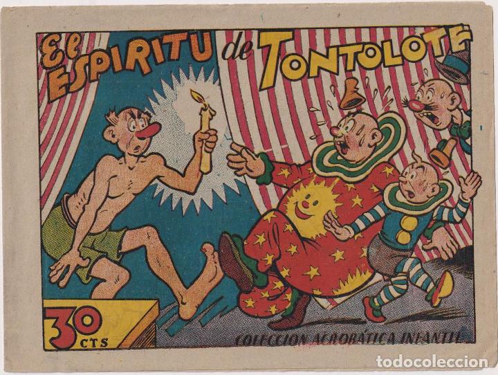 Tebeos: El Esp&iacute;ritu de Tontolote. Acrob&aacute;tica Infantil. Marco 1942 - Foto 1
