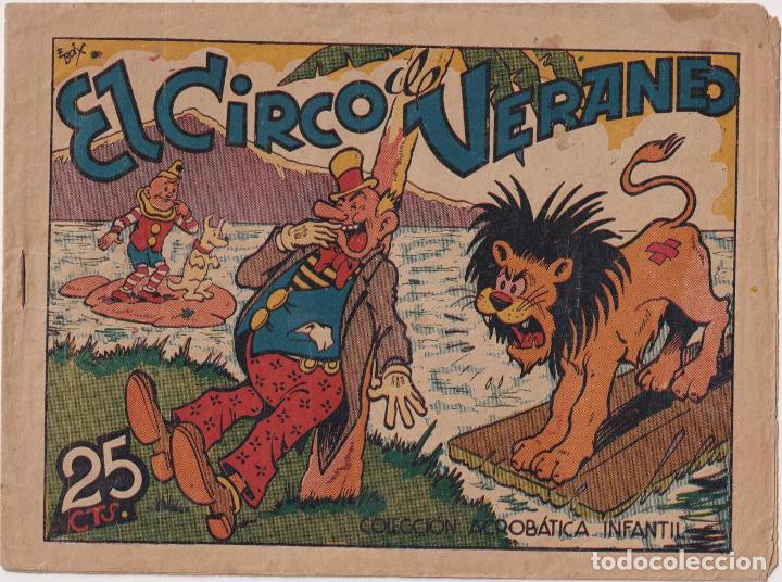 Tebeos: Pirulo y Tontolote. El Circo de Veraneo. Acrob&aacute;tica Infantil. marco 1942 - Foto 1