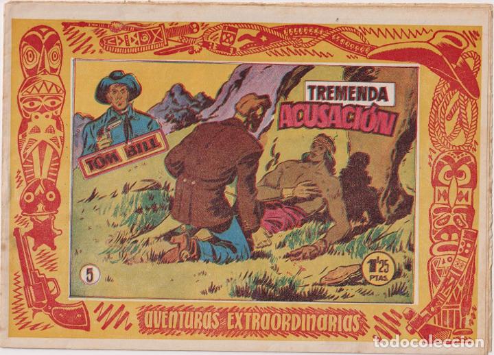 Tebeos: Tom Bill n&ordm; 5. Hispano Americana 1954. DIF&Iacute;CIL - Foto 1