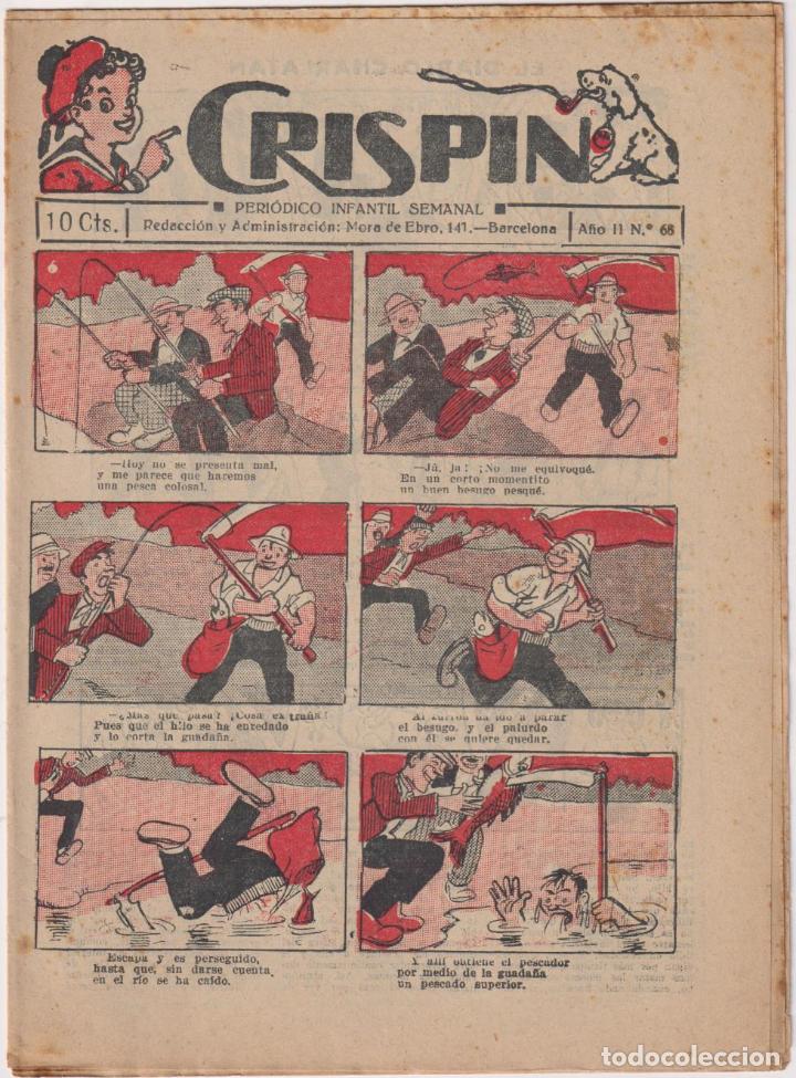 Tebeos: Crisp&iacute;n n&ordm; 68. El Gato Negro 1922. SIN ABRIR - Foto 1